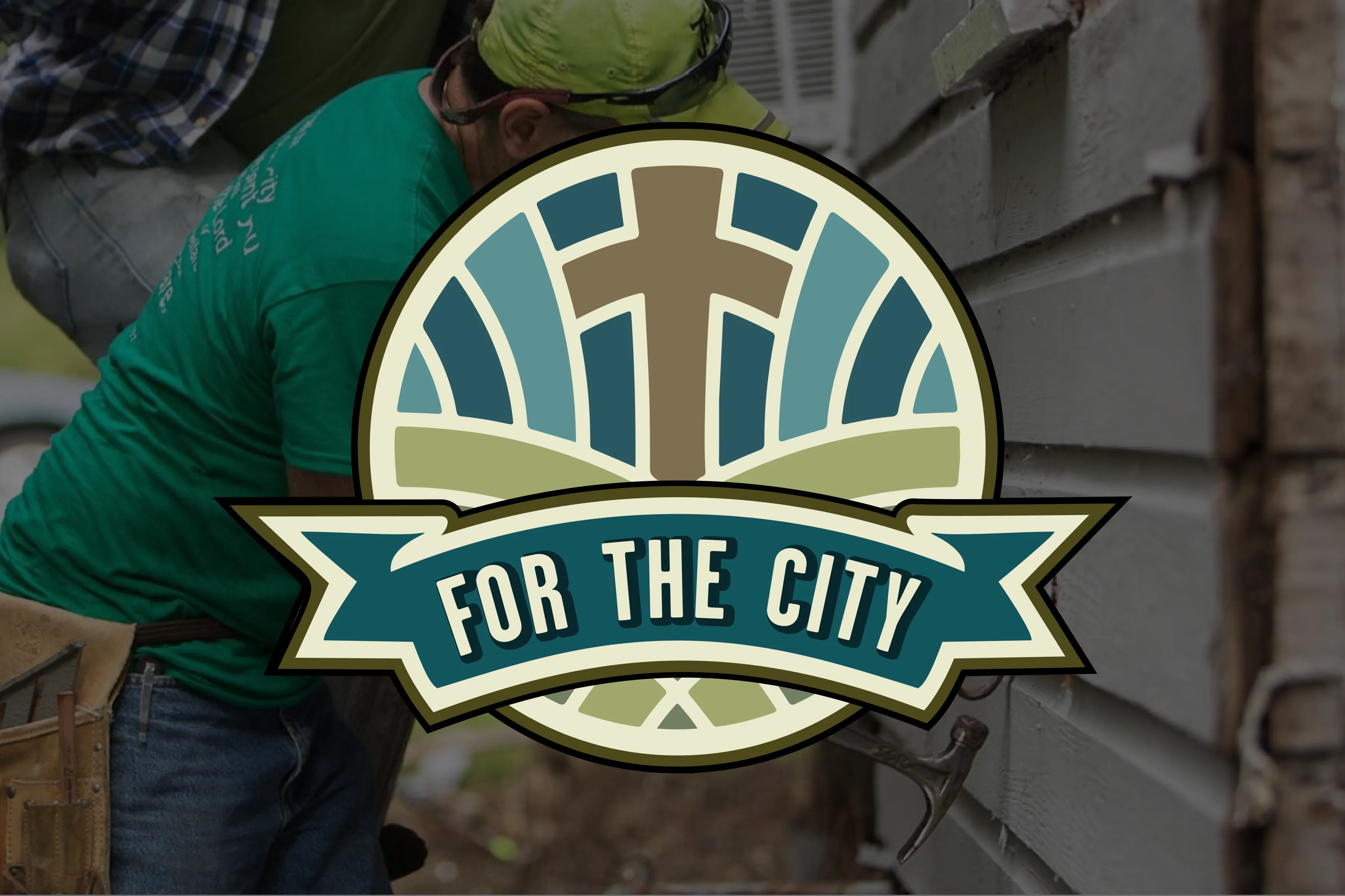 For The City — brand identity and logo