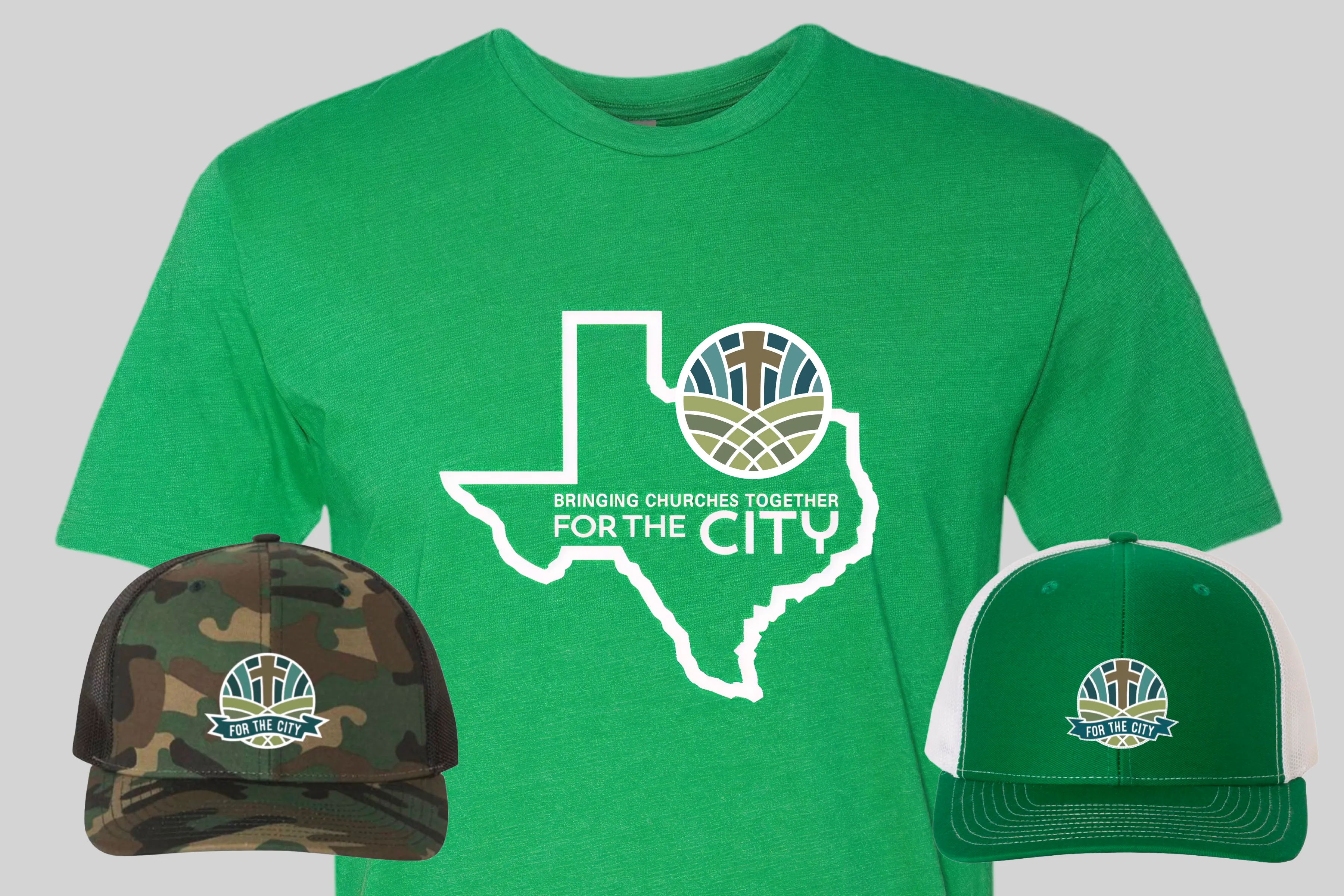 For The City — community outreach materials