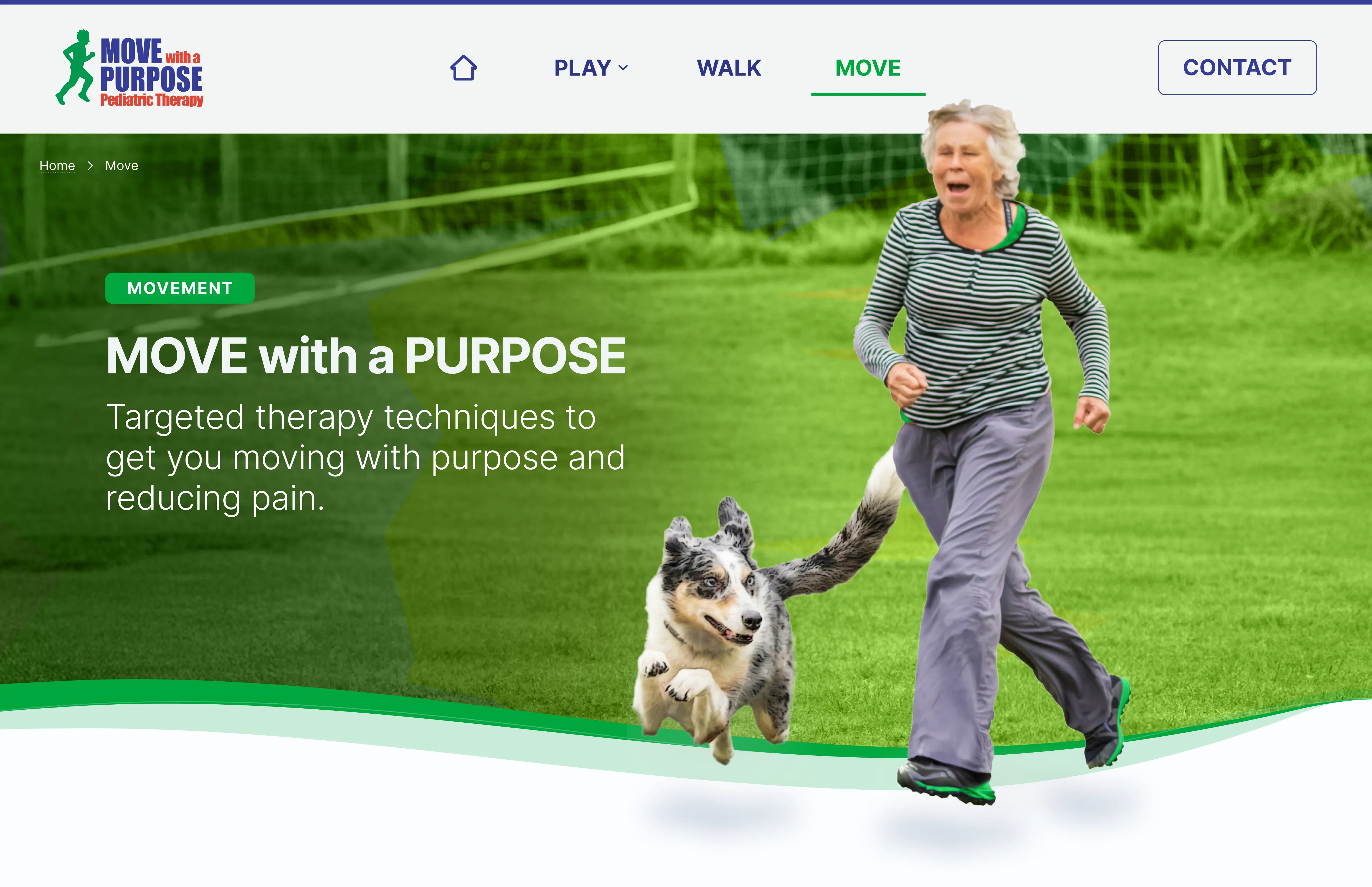 Move section — adult movement therapy