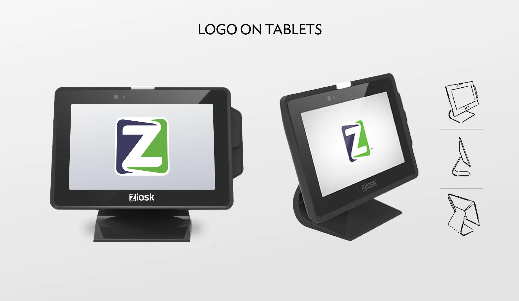 Ziosk logo — final brand lockup